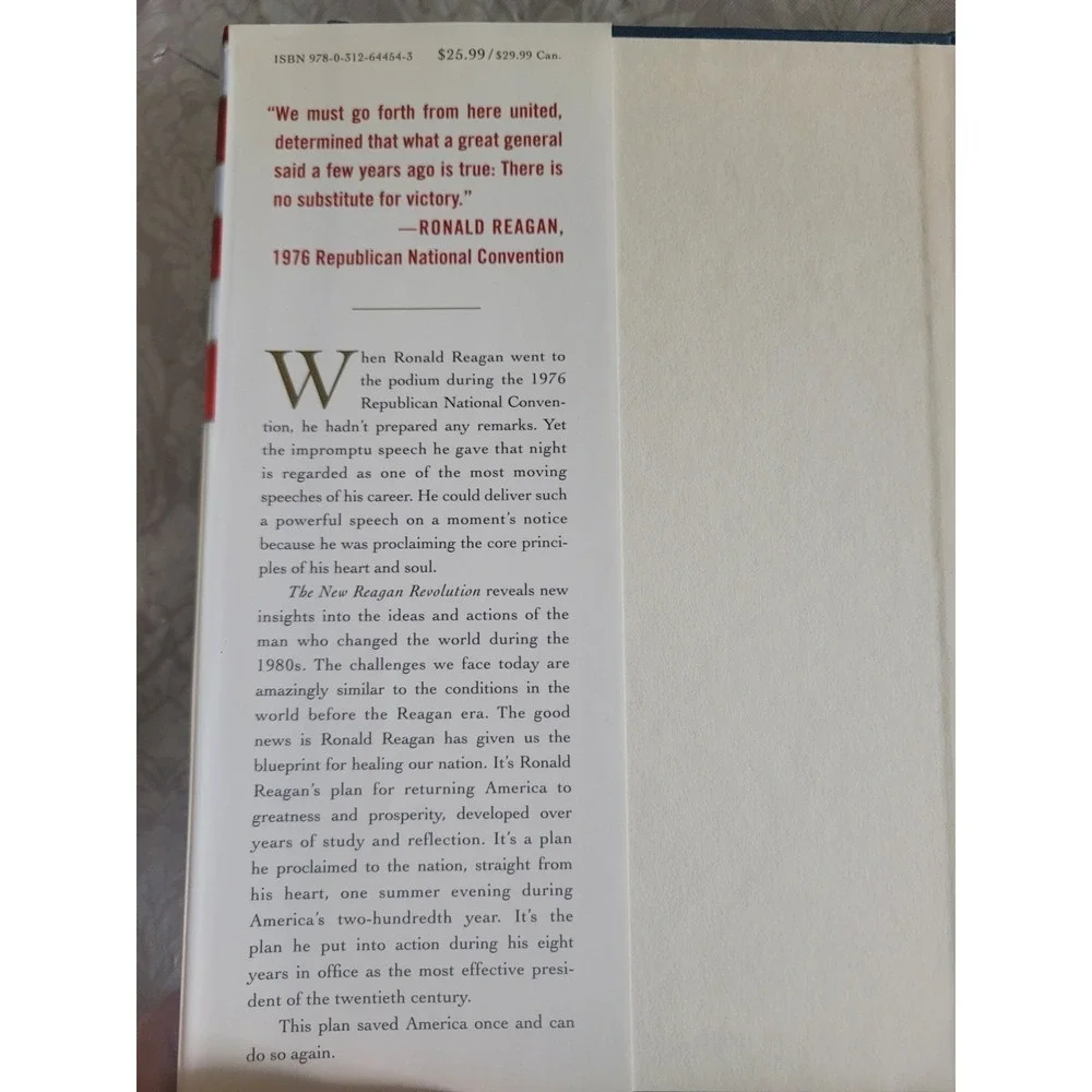 SIGNED book- The new Reagan Revolution‎